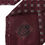 Thumbnail: Dolce & Gabbana Maroon Silk Branded Logo Adjustable Men Tie
