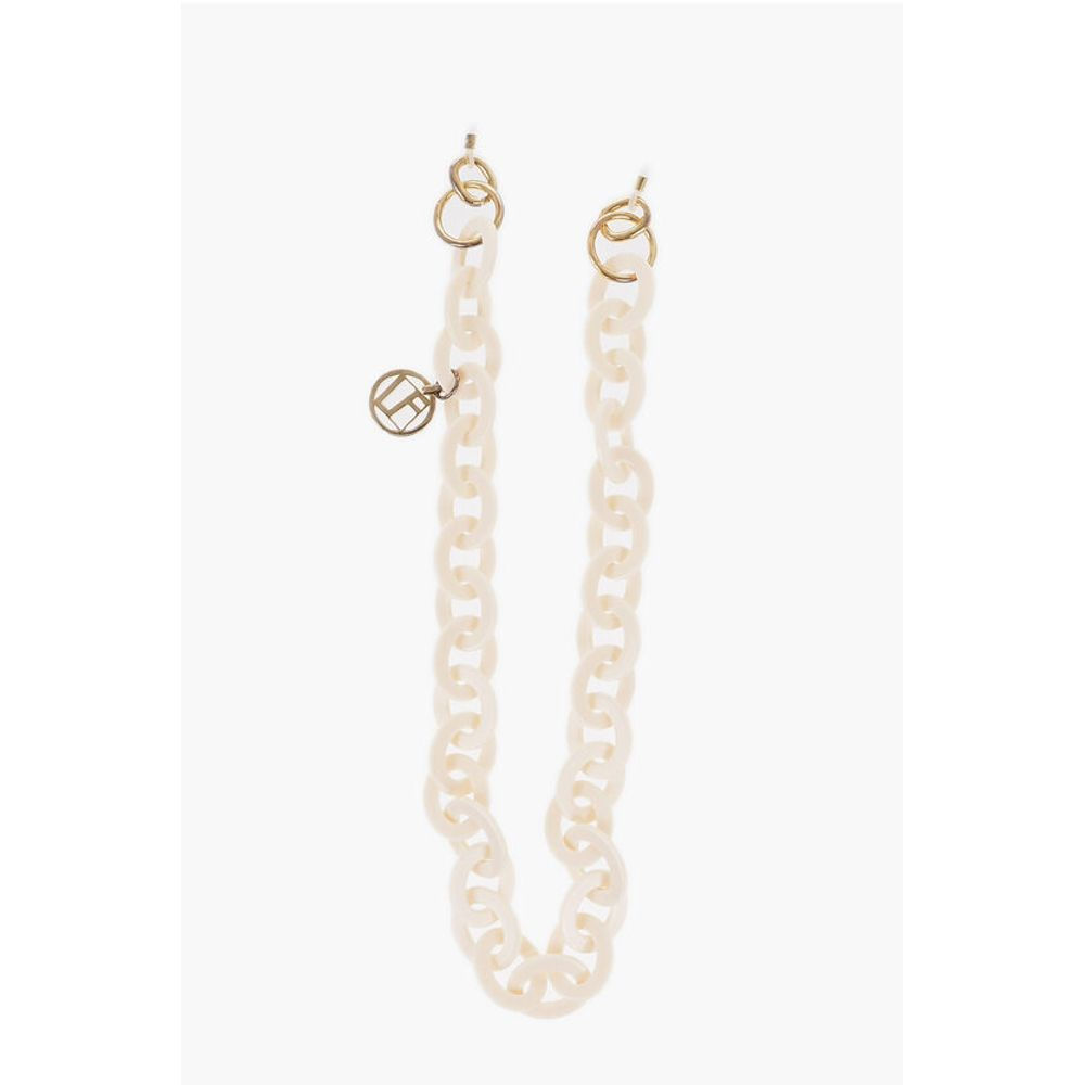 Linda Farrow Beige Plastic Sunglass