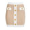 Thumbnail: Balmain Beige Viscose Skirt