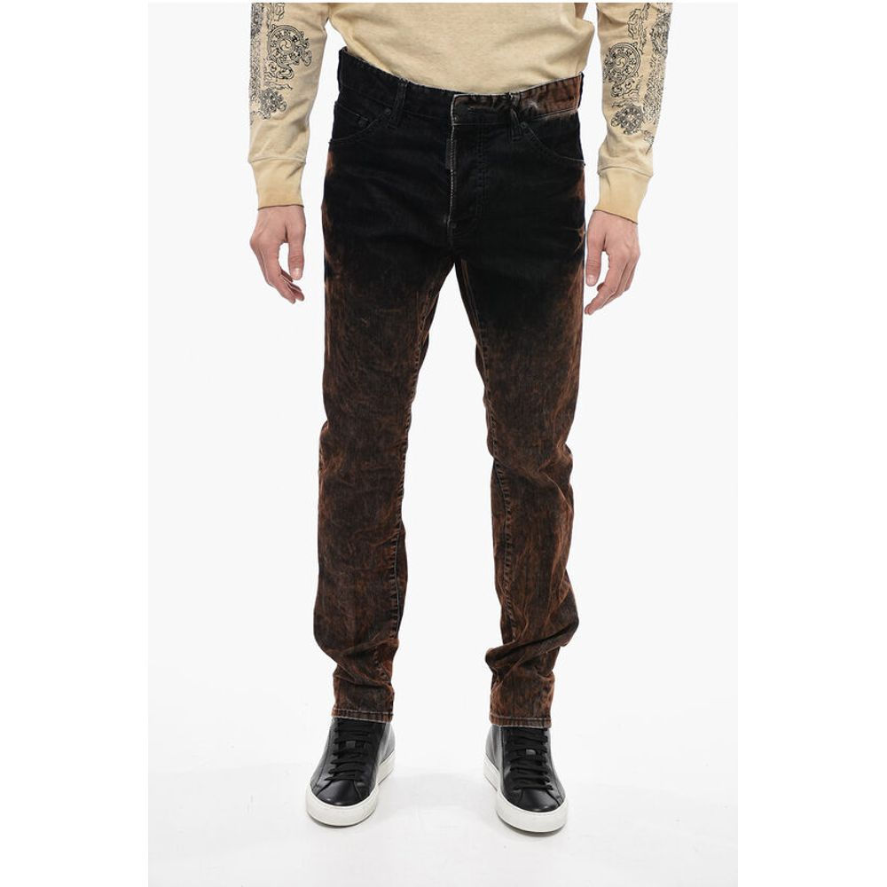 Dsquared² 5 Pocket Cool Guy Fit Velour Pants