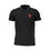 Thumbnail: Cavalli Class Black Cotton Men Polo Shirt