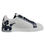 Thumbnail: Dolce & Gabbana White Blue Crown Low Top Men Sneakers Shoes