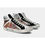 Thumbnail: Philippe Model Elegant Gray Leather Sneakers with Sequin Details
