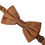 Thumbnail: Dolce & Gabbana Brown Silk Adjustable Neck Men Bow Tie