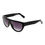 Thumbnail: GCDS Black Unisex Sunglasses