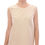 Thumbnail: Andrea Incontri Elegant Beige Shift Sleeveless Dress