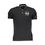 Thumbnail: La Martina Black Cotton Polo Shirt