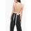 Thumbnail: Maison Margiela MM6 Bare Back Knitted Top with Fringed Hem
