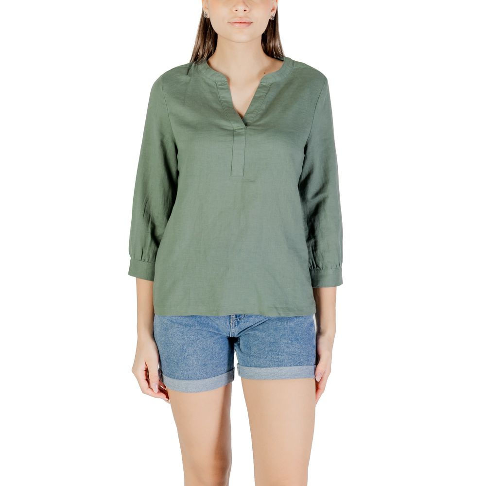Street One Green Linen Shirt