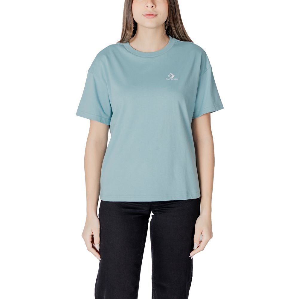 Converse Green Cotton Tops & T-Shirt