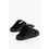 Thumbnail: Balenciaga Leather SUNDAY Sliders with Double Buckle