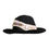 Thumbnail: Dolce & Gabbana Black Logo Embroidered Women Wide Brim Hat