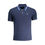 Thumbnail: La Martina Blue Cotton Polo Shirt