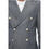 Thumbnail: Nino Danieli Side Vents Peak Lapel Double Breasted Blazer