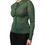 Thumbnail: Dolce & Gabbana Green Polyester Long Sleeves Cardigan Sweater