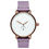 Thumbnail: MVMT Purple Leather Watch