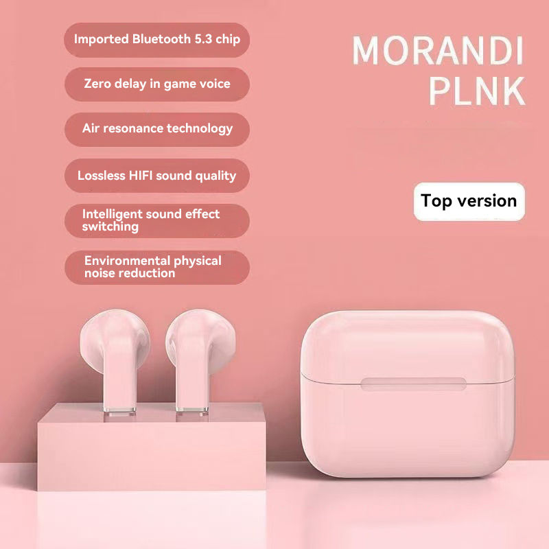Thumbnail: Headphones Mini Portable Wireless Bluetooth Earphones Stereo Games Headsets Nois