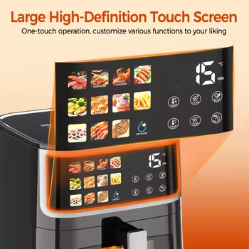 Thumbnail: Fabulous Prices Smart Touch Screen Digital Cooker Drawer Oven Oil Free Non Stick