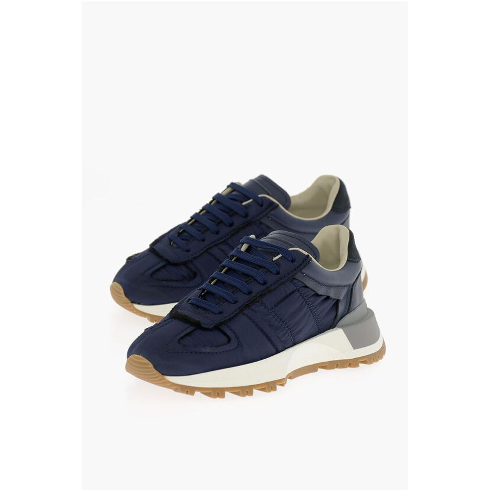 Maison Margiela MM22 Lace-up Sneakers with Fringed Detail