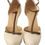 Thumbnail: SERGIO LEVANTESI Beige T-Strap Block Heels Pumps Leather Shoes