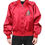 Thumbnail: Dolce & Gabbana Red Floral Patch Full Zip Men Bomber Jacket