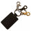 Thumbnail: Dolce & Gabbana Green Leather D&G Logo Metal Ring Hook Keyring Keychain