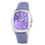 Thumbnail: Chronotech Purple Leather Watch