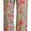 Thumbnail: Dsquared² Beige Floral High Waist Straight Pants