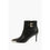 Thumbnail: Versace JEANS COUTURE Faux Leather SCARLETT Booties with Side Zip an