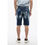 Thumbnail: John Richmond Bleached Effect Regular Fit Bermuda Jeans