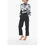 Thumbnail: Eudon Choi Linen and Virgin Wool DOLORES Single Pleat Pants with Golden