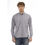 Thumbnail: Baldinini Trend Gray Cotton Men Shirt