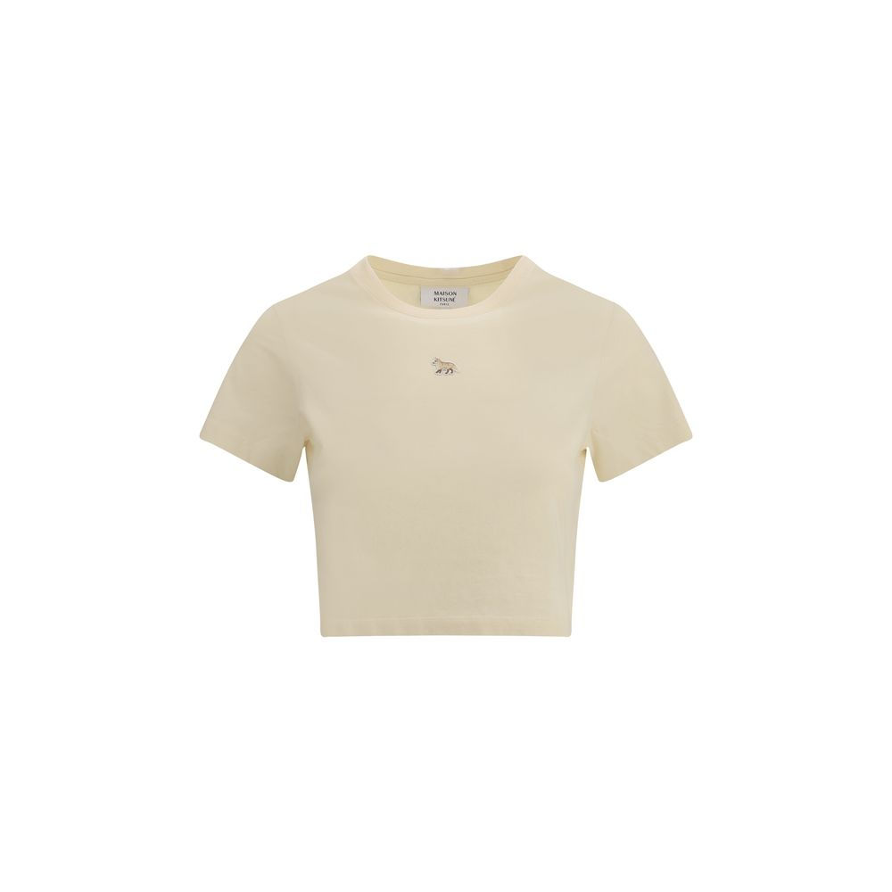 Maison Kitsuné Baby Fox cropped T-Shirt