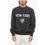 Thumbnail: Champion Fleeced-Cotton NEW YORK Crew-Neck Sweatshirt with Embroidery
