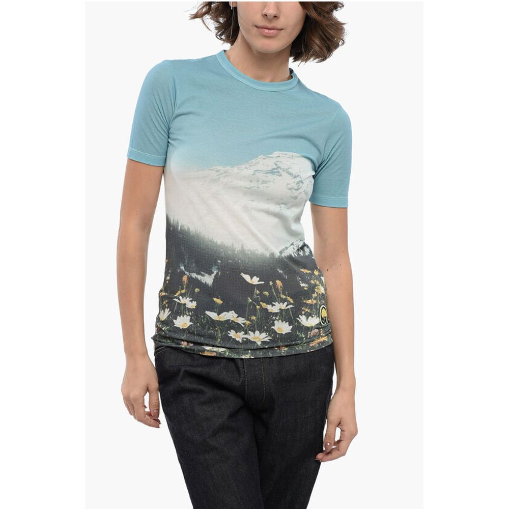 Jil Sander Crew Neck ALPS Tech Cotton T-Shirt