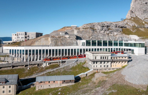 Eigergletscher, Neubau Bahnstation | 2015 Entwurf, Vorprojekt | Von Allmen Architekten