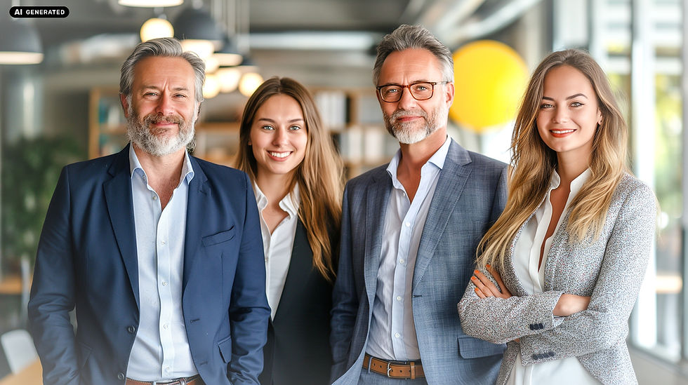 Unternehmer Familie im Mittelstand