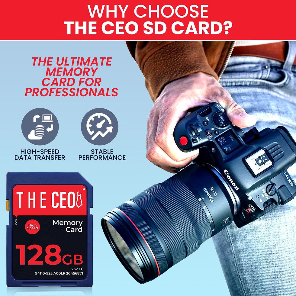 Thumbnail: 128G SD Memory Card Ultra SDHC UHS-I 90MB/s, C10, U1, Full HD, SD Card
