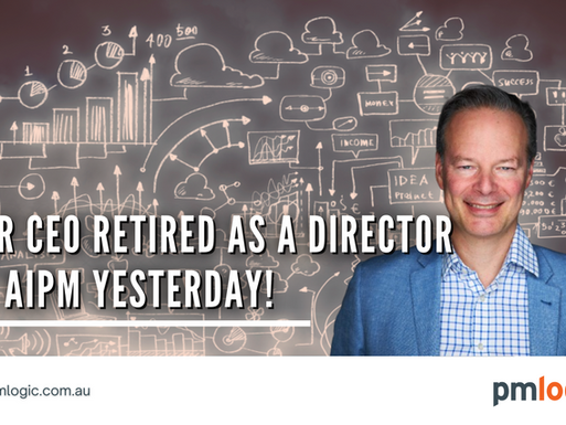 Our CEO retired as a Director at AIPM yesterday! 