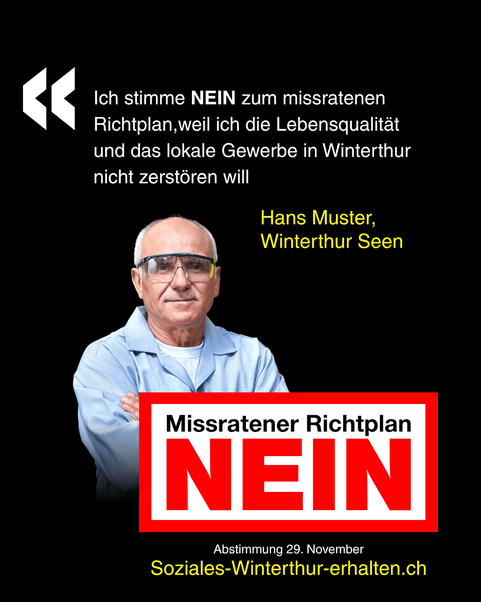 Missratener Richtplan NEIN