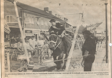 Ringrijden in Zoutelande