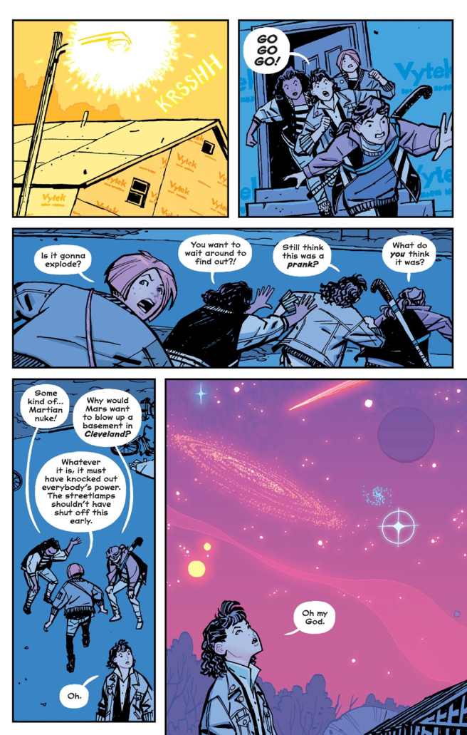 Paper Girls, Vol. 1 (tpb), page 36, Image Comics, Vaughan/Chiang/Wilson/Fletcher