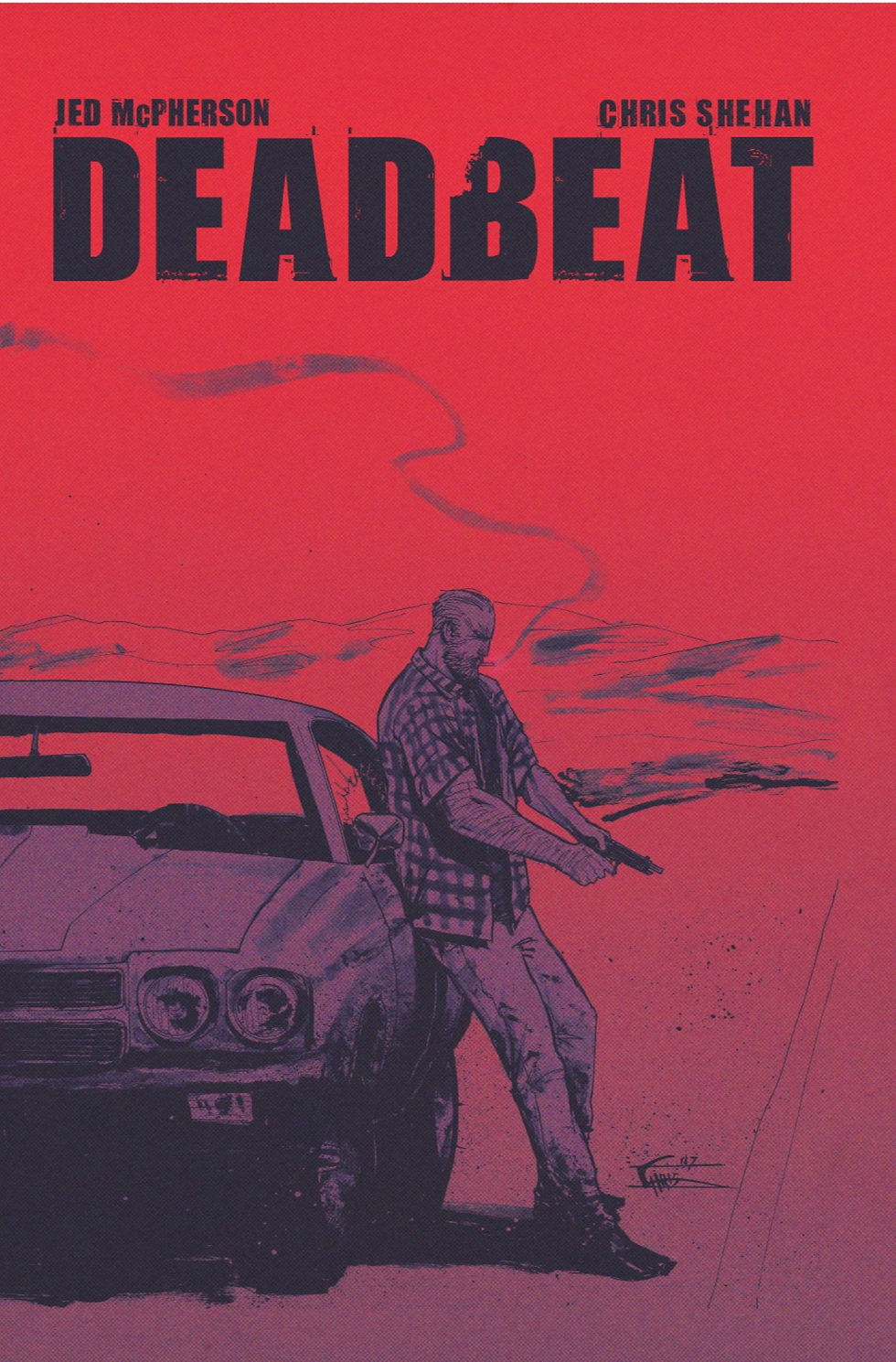 Deadbeat, one-shot, cover, self-published, McPherson/Shehan