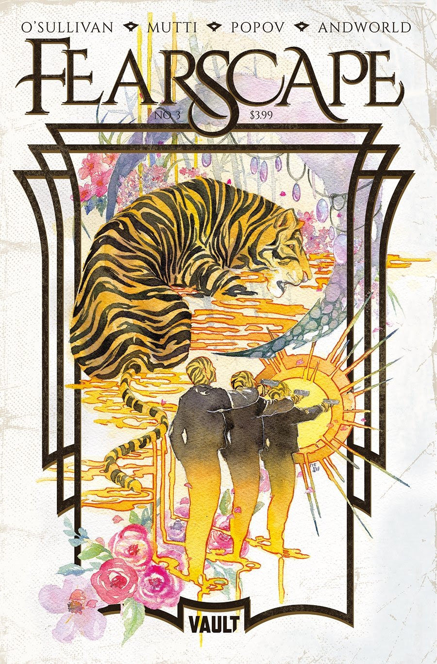 Fearscape, Issue #3, cover, Vault Comics, O'Sullivan/Mutti