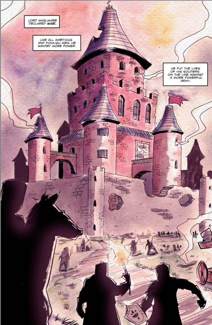 Ogre, issue #1, page 3, self-published, Salley/Daley