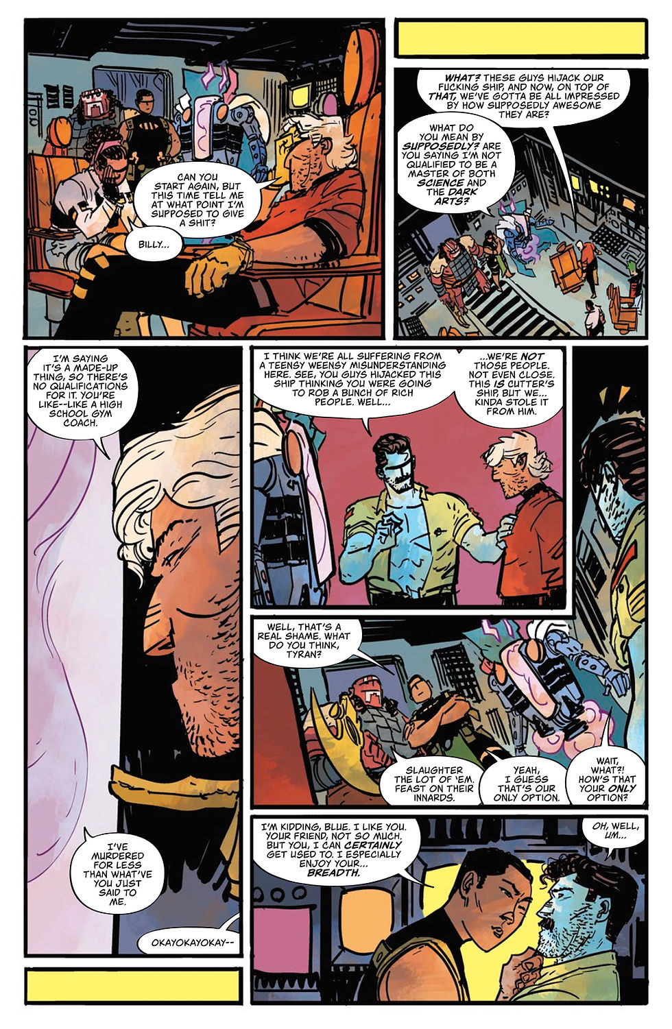 Wasted Space, issue #12, page 8, Vault Comics, Moreci/Sherman