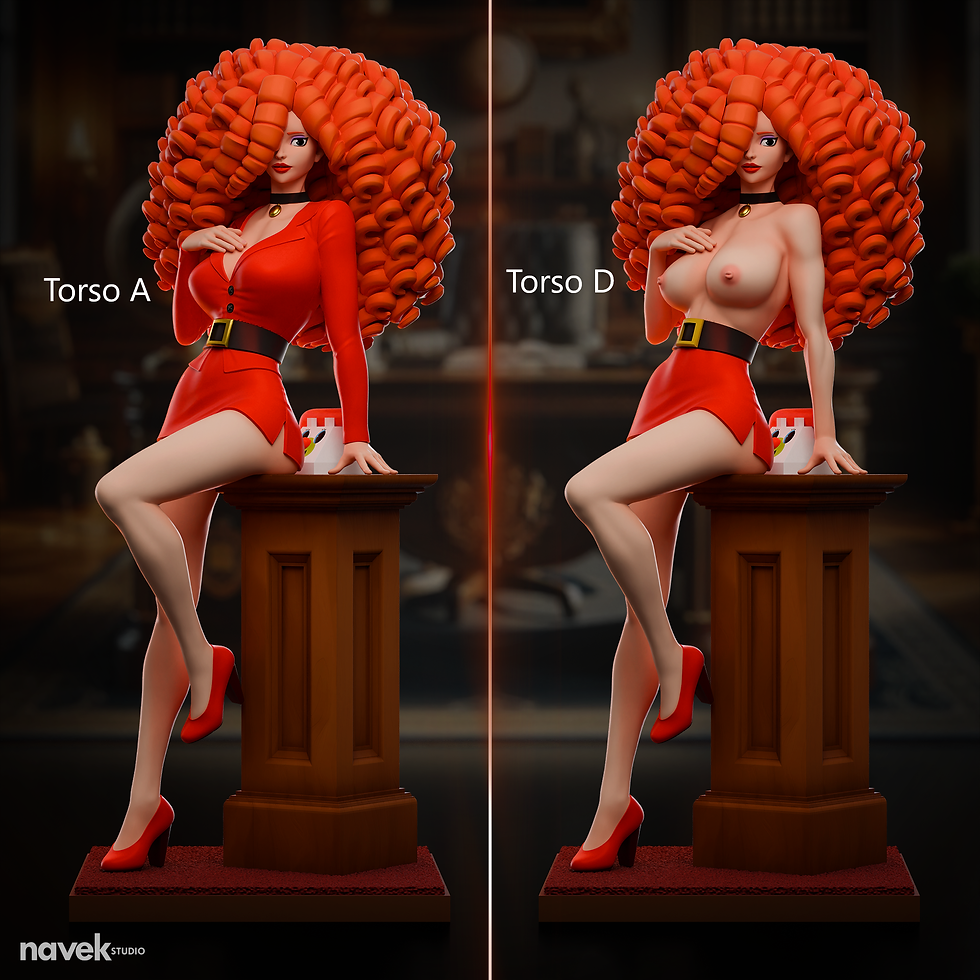 Thumbnail: Sara Bellum SFW & NSFW 3D Printed Model