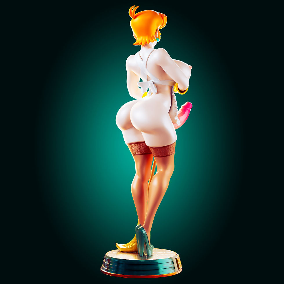 Thumbnail: Dexter's Mom  SFW, NSFW & FUTA 3D Printed Model