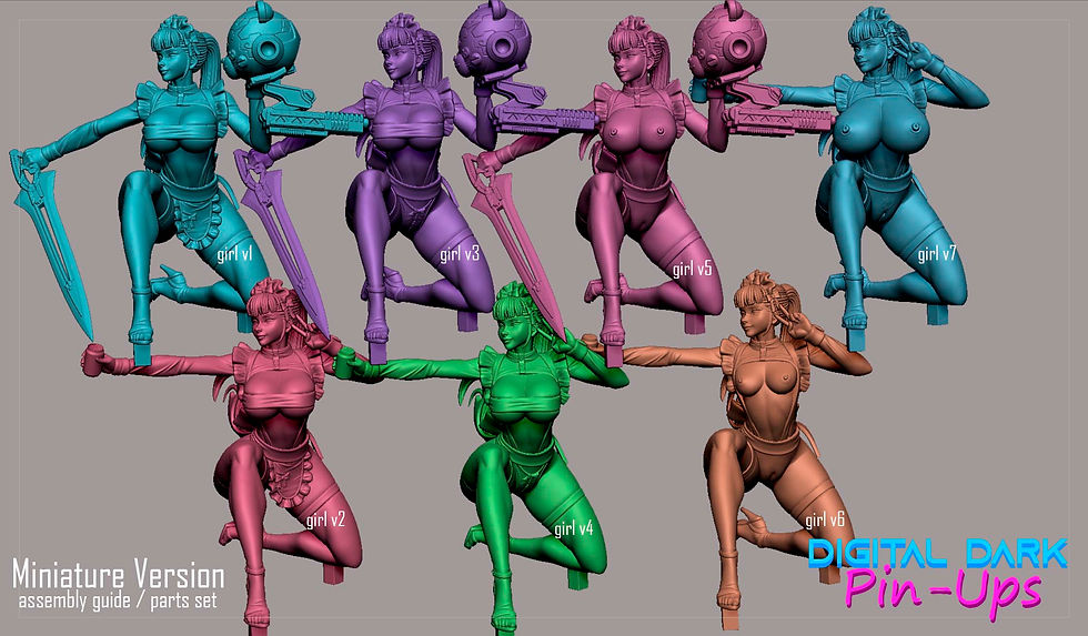 Thumbnail: Eve Stellar Blade SFW & NSFW 3D Printed Model
