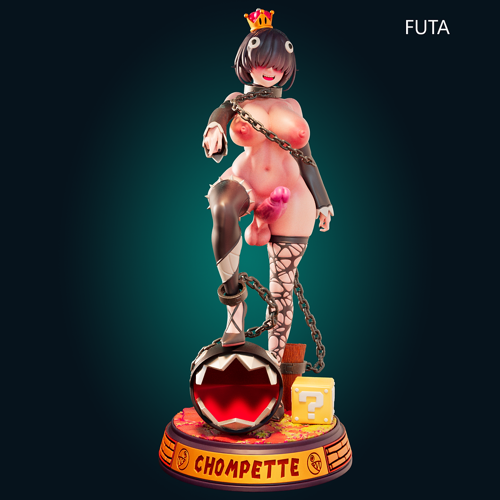 Thumbnail: Princess Chompette  SFW, NSFW & FUTA 3D Printed Model